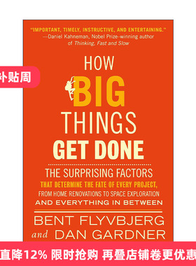 英文原版 How Big Things Get Done 怎样做成大事 世界知名大项目管理专家Bent Flyvbjerg傅以斌 英文版 进口英语原版书籍