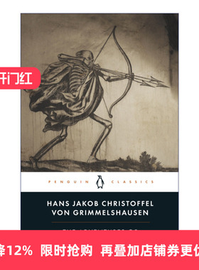 英文原版 The Adventures of Simplicius Simplicissimus 痴儿西木传 格里美尔斯豪森 企鹅黑经典 英文版 进口英语原版书籍