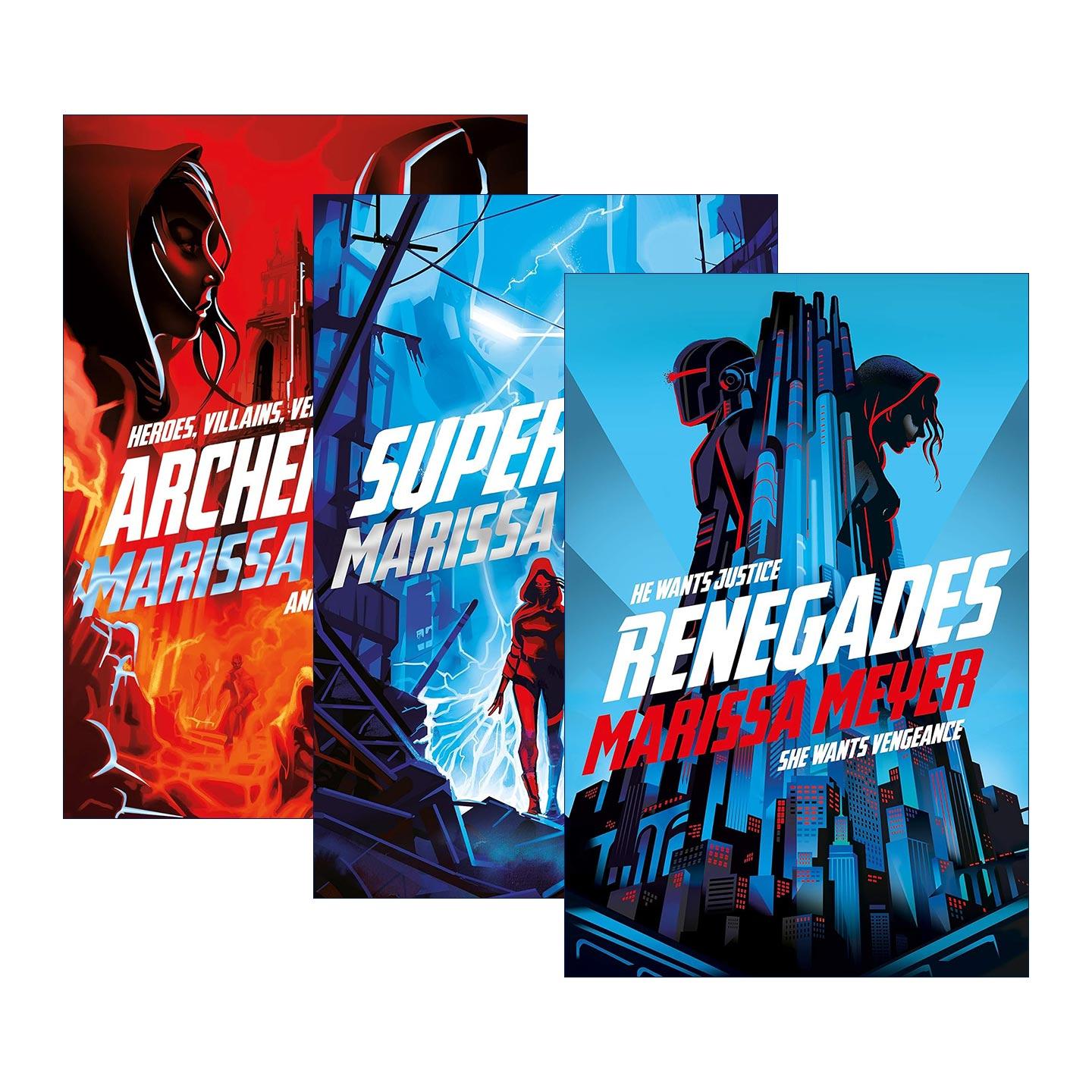 英文原版 Renegades 叛徒系列3册 青少年奇幻科幻小说 英文版 进口英语原版书籍