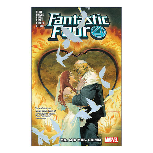 英文原版 Fantastic Four Vol. 2 Mr. And Mrs. Grimm 神奇四侠 卷二 格林夫妇 漫威漫画 Dan Slott 英文版 进口英语原版书籍