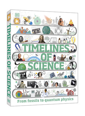 Timelines of Science 科学发展的时间轴 精装进口原版英文书籍