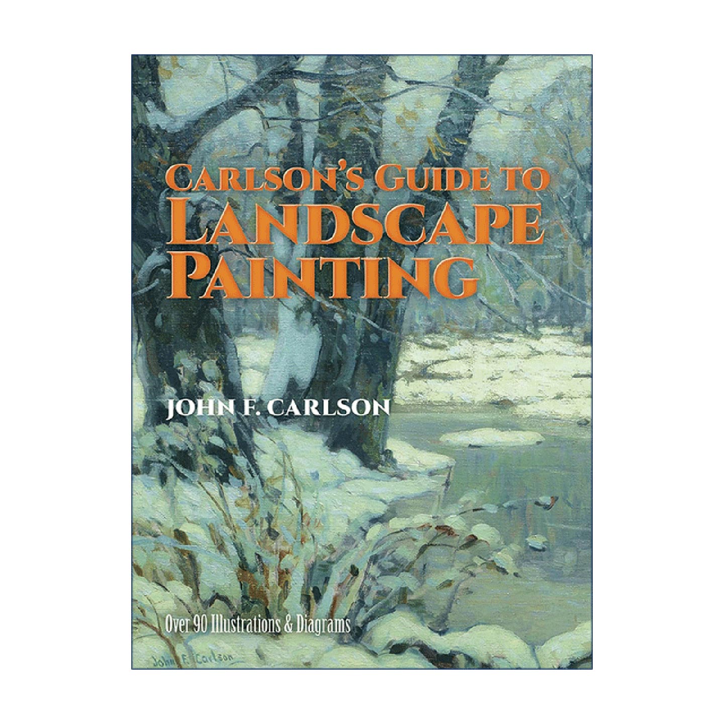 英文原版 Carlson's Guide to Landscape Painting 卡尔森山水画指南 艺术学生指南书 英文版 进口英语原版书籍