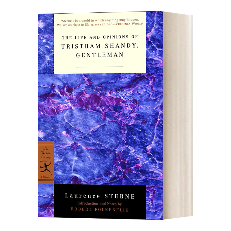 英文原版小说 The Life and Opinions of Tristram Shandy Gentleman 项狄传 绅士项狄的生平与见解 英文版 进口英语原版书