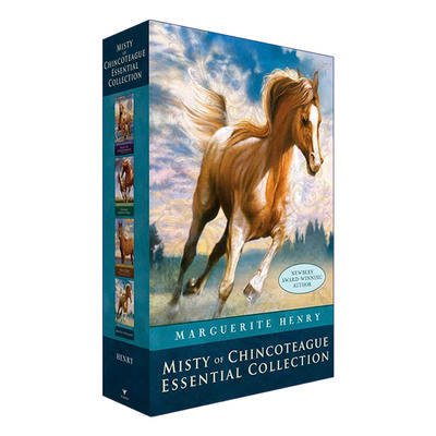 英文原版 Misty of Chincoteague Essential Collection 玛格丽特亨利4本纽伯瑞奖小说盒装 英文版 进口英语原版书籍