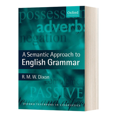 A Semantic Approach to English Grammar  英语语法的语义方法进口原版英文书籍