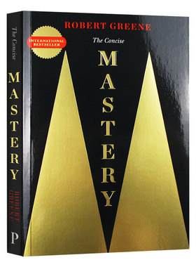 罗伯特格林 简洁掌握 The Concise Mastery 英文原版书 精进过程方法 Robert Greene 原版进口书籍 Profile Books