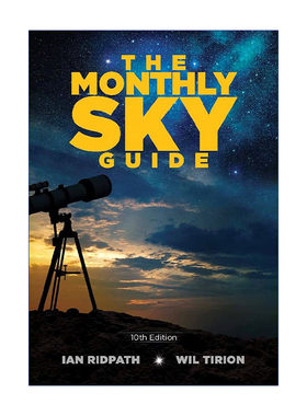 英文原版 The Monthly Sky Guide 每月天空观测综合指南 第十版 天文观测完全指南作者Ian Ridpath 英文版 进口英语原版书籍