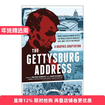 英文原版 The Gettysburg Address 葛底斯堡演说 图文版 英文版 进口英语原版书籍