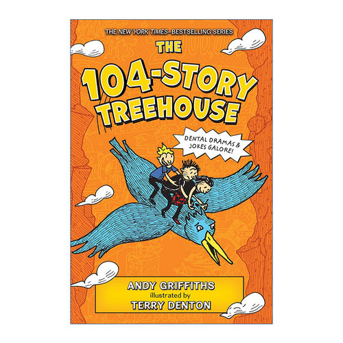 英文原版 The 104-Story Treehouse Dental Dramas & Jokes Galore! 小屁孩树屋历险记104层树屋故事 精装 英文版 进口英语原版书