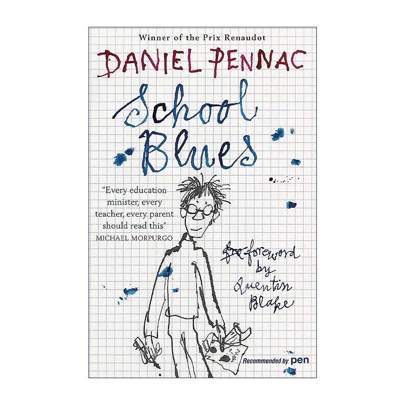 英文原版 School Blues 上学的烦恼 雷诺多文学奖 英文版 进口英语原版书籍