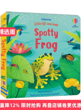 Little lift and look Spotty Frog 翻翻书 点点青蛙进口原版英文书籍