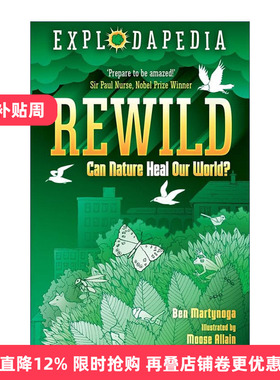 英文原版 Explodapedia: Rewild 爆炸科普系列 恢复自然 英文版 进口英语原版书籍