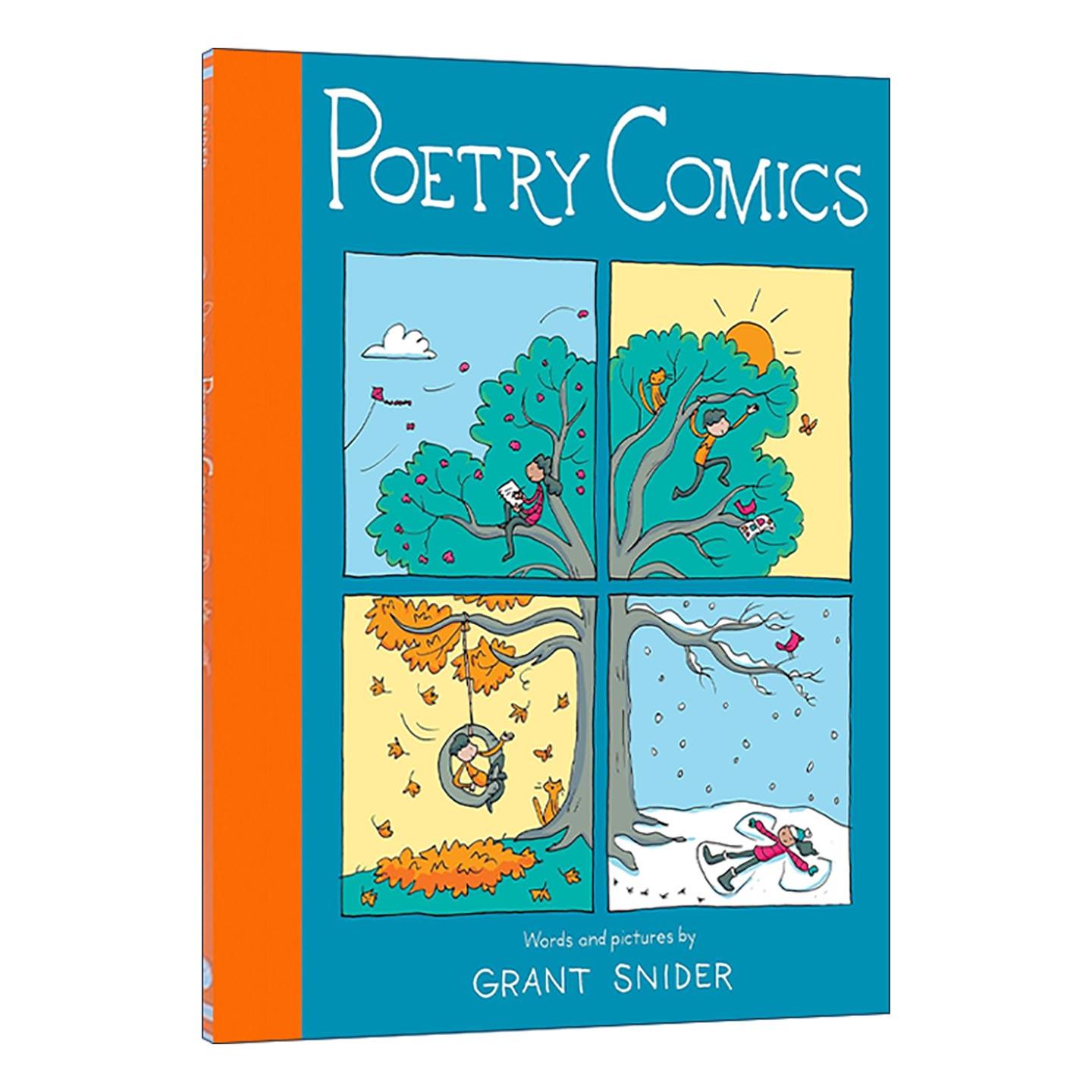 英文原版 Poetry Comics 诗歌漫画 漫画家Grant Snider 英文版 进口英语原版书籍