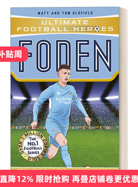 Foden 超级足球明星人物传记 菲尔 福登 Ultimate Football Heroes进口原版英文书籍