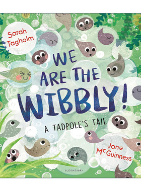 英文原版 We Are the Wibbly 一起摇晃 蝌蚪变青蛙 儿童自然绘本 英文版 进口英语原版书籍