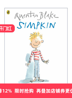 Simpkin 金发男孩辛普金 昆汀布莱克绘本进口原版英文书籍