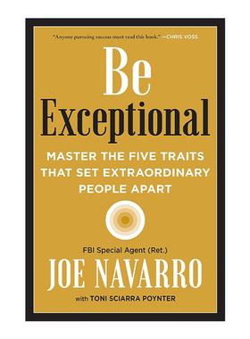 英文原版 Be Exceptional 出类拔萃 掌握成就非凡人士的五大特质 英文版 进口英语原版书籍