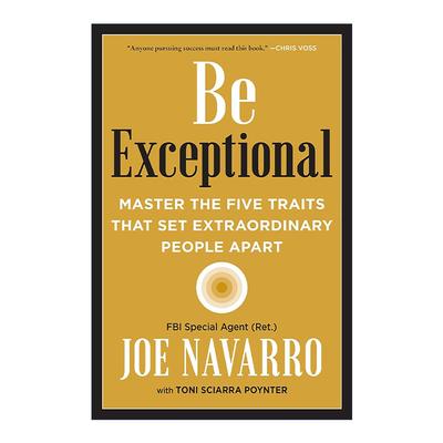 英文原版 Be Exceptional 出类拔萃 掌握成就非凡人士的五大特质 英文版 进口英语原版书籍