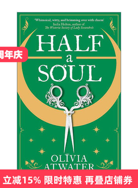 英文原版 Half a Soul 半个灵魂 历史奇幻浪漫言情小说 Regency Faerie Tales 系列1 英文版 进口英语原版书籍