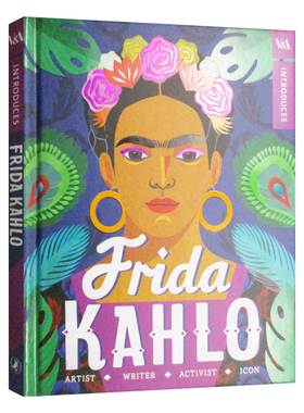 英文原版 V&A Introduces - Frida Kahlo V&A博物馆人物介绍 弗里达·卡罗 墨西哥艺术家 精装 英文版 进口英语原版书籍