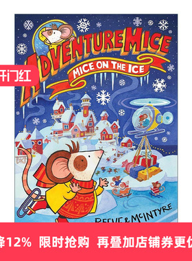 英文原版 Adventuremice Mice on the Ice 冒险老鼠佩德罗3 儿童插画故事书 英文版 进口英语原版书籍