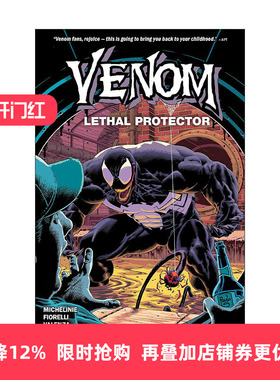 英文原版 Venom Lethal Protector Heart of The Hunted 毒液 致命守护者 狩猎之心 漫威漫画 David Michelinie 进口英语原版书籍