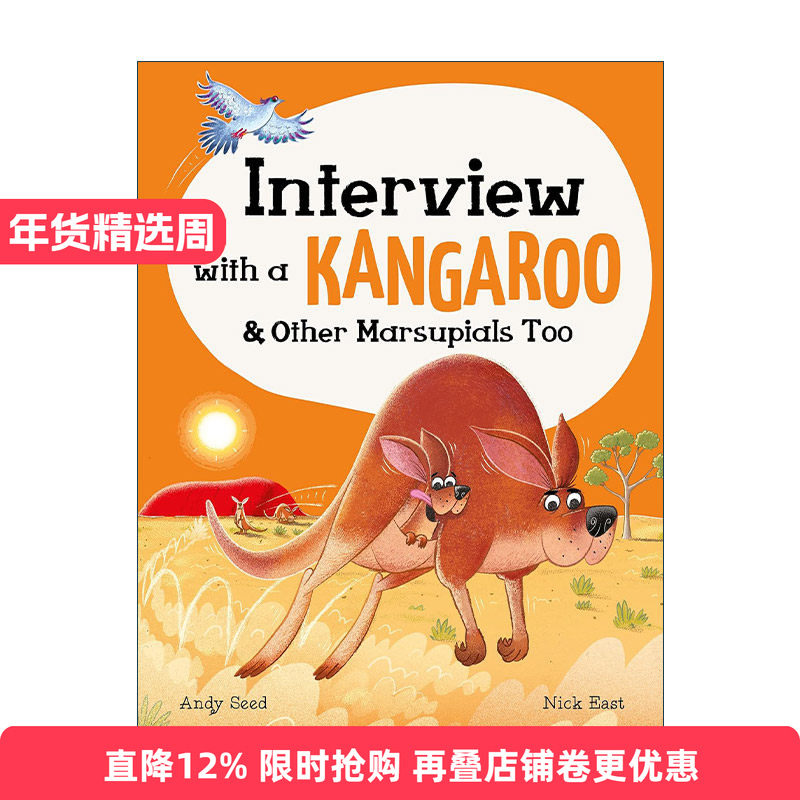 英文原版 Interview with a Kangaroo And Other Marsupials Too 动物采访 袋鼠与其它有袋动物精装绘本 英文版 进口英语原版书籍,书籍/杂志/报纸,儿童读物原版书,淘宝优惠券,粉丝福利购,淘宝优惠卷