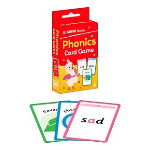 英文原版 DK Super Phonics Card Game DK自然拼读游戏闪卡 儿童益智游戏 英文版 进口英语原版书籍