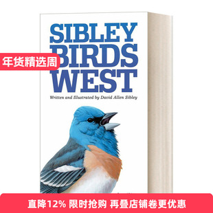 英文原版 The Sibley Field Guide to Birds of Western North America 西布利北美洲西部地区观鸟手册 第二版 英文版 进口书籍