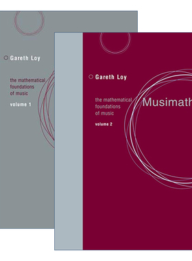 Musimathics 音乐数学 2册 The MIT Press 音乐的数学基础进口原版英文书籍
