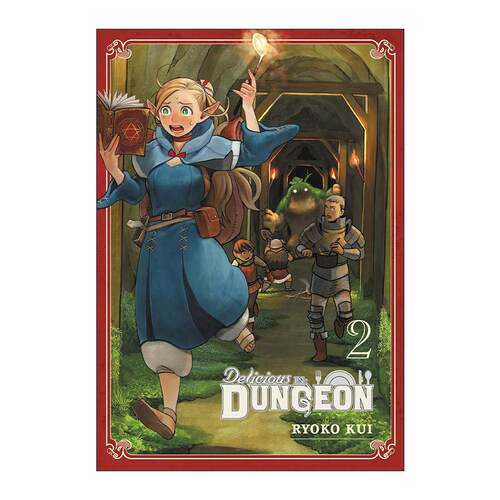 英文原版 Delicious in Dungeon  Vol. 2 迷宫饭漫画 第二卷 九井谅子 Ryoko Kui 英文版 进口英语原版书籍