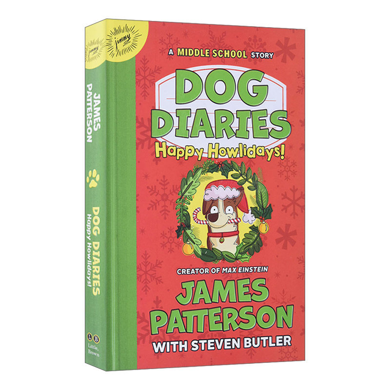 Dog Diaries 2: Happy Howlidays 狗狗日记2 精装儿童动物小说进口原版英文书籍