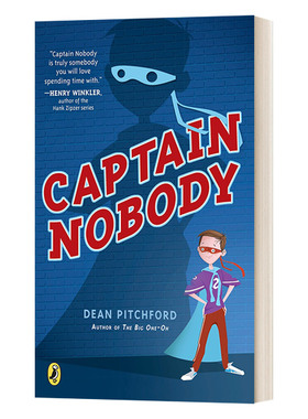 Captain Nobody 无名队长 Dean Pitchford 儿童英雄故事漫画进口原版英文书籍