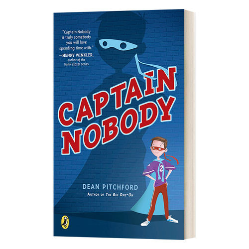 Captain Nobody 无名队长 Dean Pitchford 儿童英雄故事漫画进口原版英文书籍