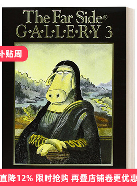 The Far Side Gallery 3  远端画廊3 漫画集 黑色幽默 盖里拉森进口原版英文书籍
