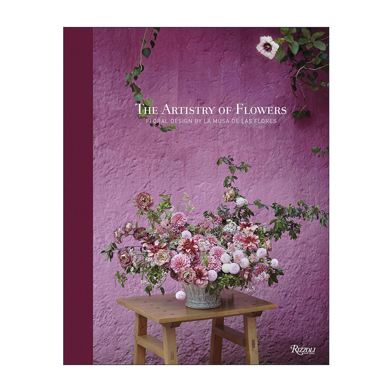英文原版 The Artistry of Flowers 花卉艺术 插画 装饰设计指南 精装艺术图册 英文版 进口英语原版书籍