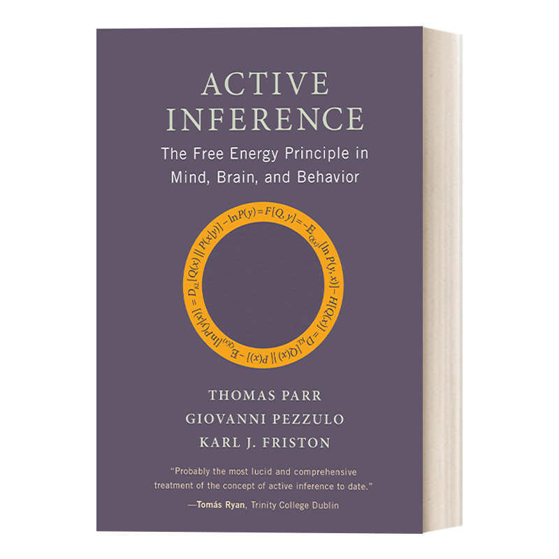 英文原版 Active Inference The MIT Press 主动推理 思想 大脑和行为中的自由能量原理 精装 Thomas Parr 英文版进口英语原版书籍