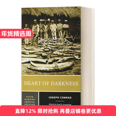 英文原版 Heart of Darkness 黑暗的心 诺顿文学解读系列 Norton Critical Edition Editions 英文版 进口英语原版书籍