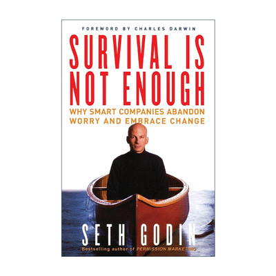 英文原版 Survival Is Not Enough 生存并不是全部 为什么聪明的公司不再忧虑而拥抱变化 Seth Godin英文版 进口英语原版书籍