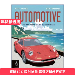 英文原版 Automotive A Visual History of Automobiles 汽车 视觉历史 精装 英文版 进口英语原版书籍