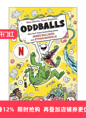 英文原版 Oddballs 詹姆斯的奇异冒险 异类 同名动画漫画图像小说 The Odd 1s Out作者James Rallison 英文版 进口英语原版书籍