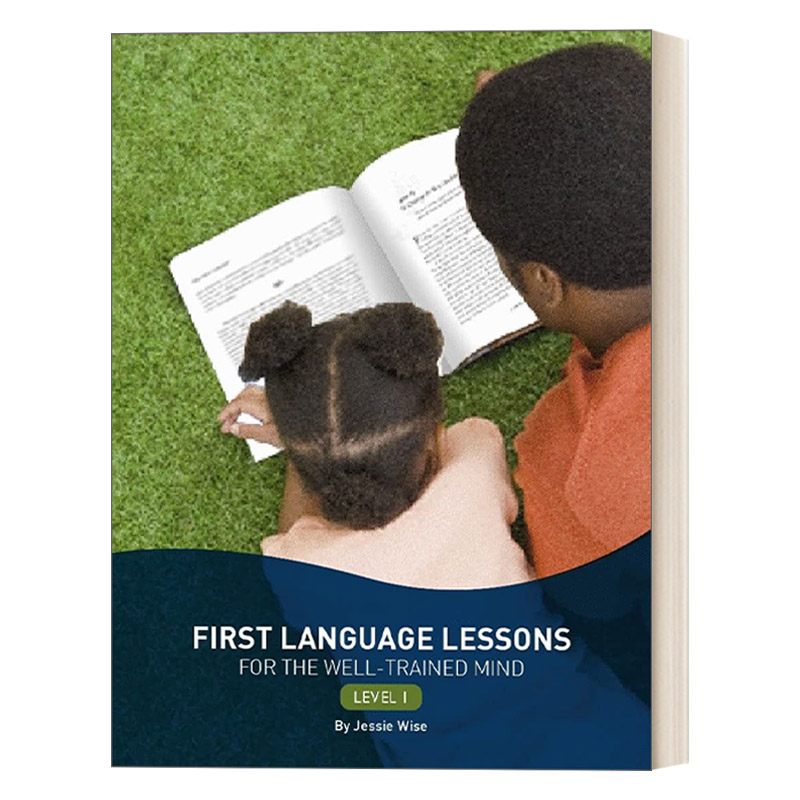 英文原版 First Language Lessons Level 1 第一堂语言课 1级 5-6岁 The Well-Trained Mind Press 英文版 进口英语原版书籍