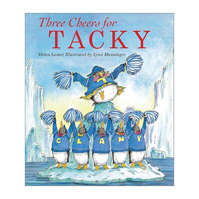 英文原版 Three Cheers for Tacky 为企鹅塔奇喝彩 海伦莱斯特 英文版 进口英语原版书籍