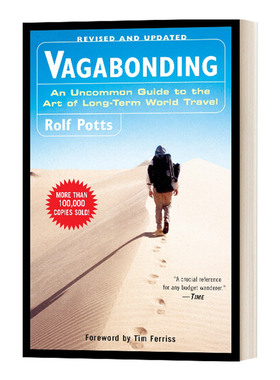 浪游 长时间旅行的正确姿势 英文原版 Vagabonding 旅行指南 计划 旅游读物 Rolf Potts 进口英语书籍 Villard Books