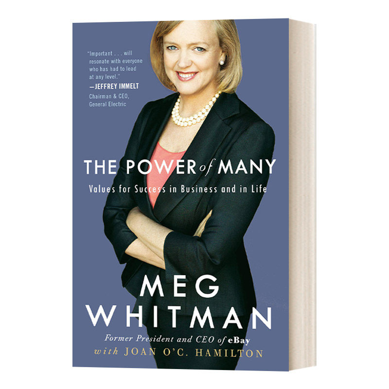 英文原版 The Power of Many 价值观的力量:全球电子商务教母Meg Whitman梅格·惠特曼自传 英文版 进口英语原版书籍