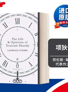 英文原版 Tristram Shandy 项狄传 Laurence Sterne 企鹅英语图书馆 Penguin English Library 进口原版英文书籍