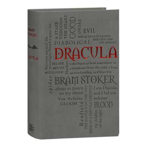 Dracula 德古拉 软精装皮质封面词云经典 Word Cloud Classics进口原版英文书籍