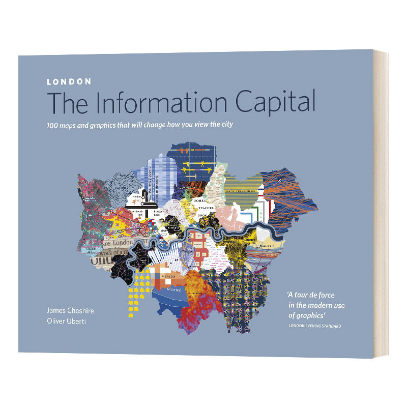 LONDON: The Information Capital  伦敦：信息之都艺术进口原版英文书籍
