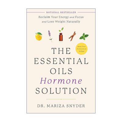 英文原版 The Essential Oils Hormone Solution 荷尔蒙芳疗全书 女性健康 精油 玛丽莎·斯奈德 英文版 进口英语原版书籍
