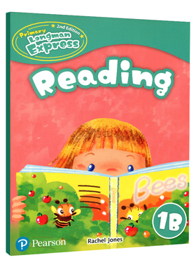 英文原版 培生香港朗文小学英语教材 Primary Longman Express 1B Reading  一年级下学期 阅读练习册 第二版朗文快车PLE 英文版
